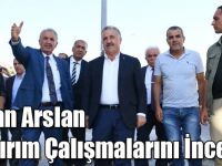Bakan Arslan Kaldırım Çalışmalarını İnceledi
