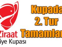 Ziraat Türkiye Kupası'nda 2. Tur Tamamlandı