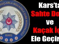 Kars’ta Sahte Dolar ve Kaçak İçki Ele Geçirildi
