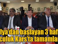 Antalya’dan başlayan 3 haftalık yolculuk Kars’ta tamamlandı!