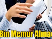 Kamuya 30 Bin Memur Alınacak