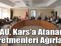 KAÜ, Kars'a Atanan Öğretmenleri Ağırladı!