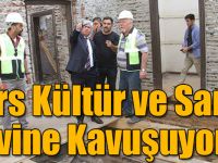 Vali Doğan, Kars Valiliği Kültür ve Sanat Evinde İncelemede Bulundu