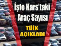 Kars'ta Trafiğe Kayıtlı Araç Sayısı Açıklandı