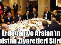 Bakan Arslan, Cumhurbaşkanı Erdoğan İle Birlikte Simit Sarayını Ziyaret Etti