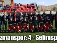 Kağızmanspor: 4 - Selimspor: 2