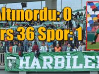Ziraat Türkiye Kupası: Altınordu: 0 – Kars 36 Spor: 1