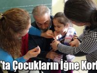 Kars'ta Çocukların İğne Korkusu