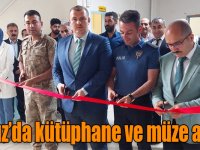 Susuz’da kütüphane ve müze açıldı