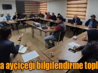Kars’ta ayçiçeği bilgilendirme toplantısı