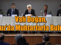 Vali Doğan, Susuz’da Muhtarlarla Buluştu