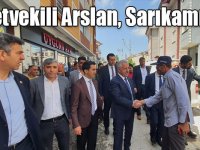 Milletvekili Ahmet Arslan, Sarıkamış’ta esnaf ve vatandaşlarla buluştu