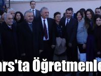 Bakan Arslan ve Fakıbaba, Kars'ta Öğretmenlerle Buluştu