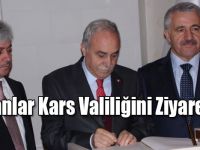 Bakan Arslan ve Fakıbaba Kars Valiliğini Ziyaret Etti
