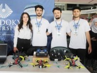 KÜN öğrencilerinden drone şov