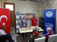 Akdeniz Belediyesinden vatandaşlara ilk yardım eğitimi