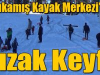 Sarıkamış Kayak Merkezi’nde Kızak Keyfi