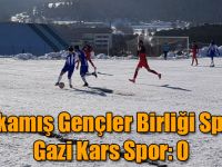 Sarıkamış Gençler Birliği Spor: 9 - Gazi Kars Spor: 0