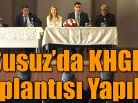 Susuz’da KHGB Toplantısı Yapıldı