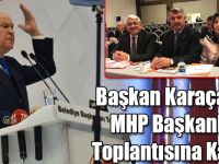 Kars Belediye Başkanı Murtaza Karaçanta MHP Başkanlar Toplantısına Katıldı