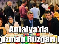 Antalya'da Kağızman Rüzgarı Esti