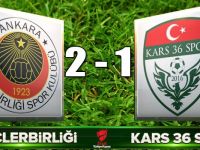 Ziraat Türkiye Kupası: Gençlerbirliği: 2 - Kars 36 Spor: 1