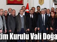 AK Parti Yönetim Kurulu Vali Doğan’ı Ziyaret Etti