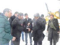 Ardahan Valisi, Karla Mücadele Çalışmalarını Yerinde İnceledi