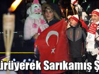 10 Bin Kişi Meşalelerle Yürüyerek Sarıkamış Şehitlerini Andı