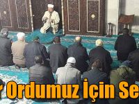 Kars'ta Eller Ordumuz İçin Semaya Kalktı