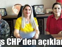 CHP Kars Kadın Kolları Başkanlığından açıklama!