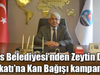 Kars Belediyesi’nden Zeytin Dalı Harekatı’na Kan Bağışı kampanyası