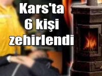 Kars'ta karbonmonoksit gazından 6 kişi zehirlendi
