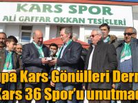 Avrupa Kars Gönülleri Derneği, Kars 36 Spor’a 85 bin TL destek sağladı
