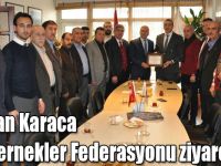 AK Parti Altındağ İlçe Başkanı, Kars Ardahan Iğdır Dernekler Federasyonu’nu Ziyaret Etti
