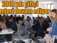 2018 yılı çiftçi eğitimleri devam ediyor