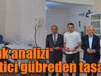 Kars’ta toprak analizi yaptıran üretici gübreden tasarruf edecek