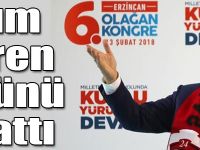 "Şimdi kara tren değil hızlı tren Erzincan’dan Erzurum’a orada da serhat şehrimiz Kars’a ulaşacak"
