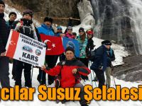 Karslı Dağcılar Susuz Şelalesinde