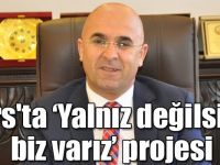 Kars'ta ‘Yalnız değilsiniz biz varız’ projesi