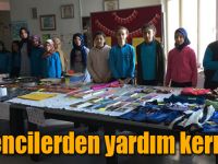 Kars’ta öğrencilerden Şehit aileleri için yardım kermesi
