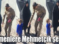 Kars'ta göçmenlere Mehmetçik şefkati