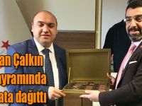 Başkan Çalkın Tıp Bayramında çikolata dağıttı