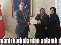 Kağızmanlı kadınlardan Zeytin Dalı operasyonuna anlamlı destek