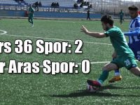 Kars 36 Spor: 2 - Iğdır Aras Spor: 0