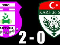 Artvin Hopaspor: 2 - Kars 36 Spor: 0