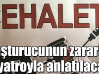 Kars’ta uyuşturucunun zararları tiyatroyla anlatılacak