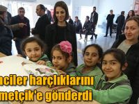 Karslı öğrenciler harçlıklarını Afrin’e Mehmetçik'e gönderdi