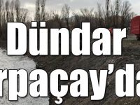 DSİ Kars 24. Bölge Müdürü Dündar, Arpaçay Deresini inceledi