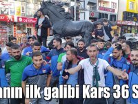 Ziraat Türkiye Kupasının ilk galibi Kars 36 Spor!